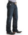 Image #2 - Cinch Men's Carter 2.4 Dark Wash Mid Rise Relaxed Bootcut Performance Jeans, Indigo, hi-res