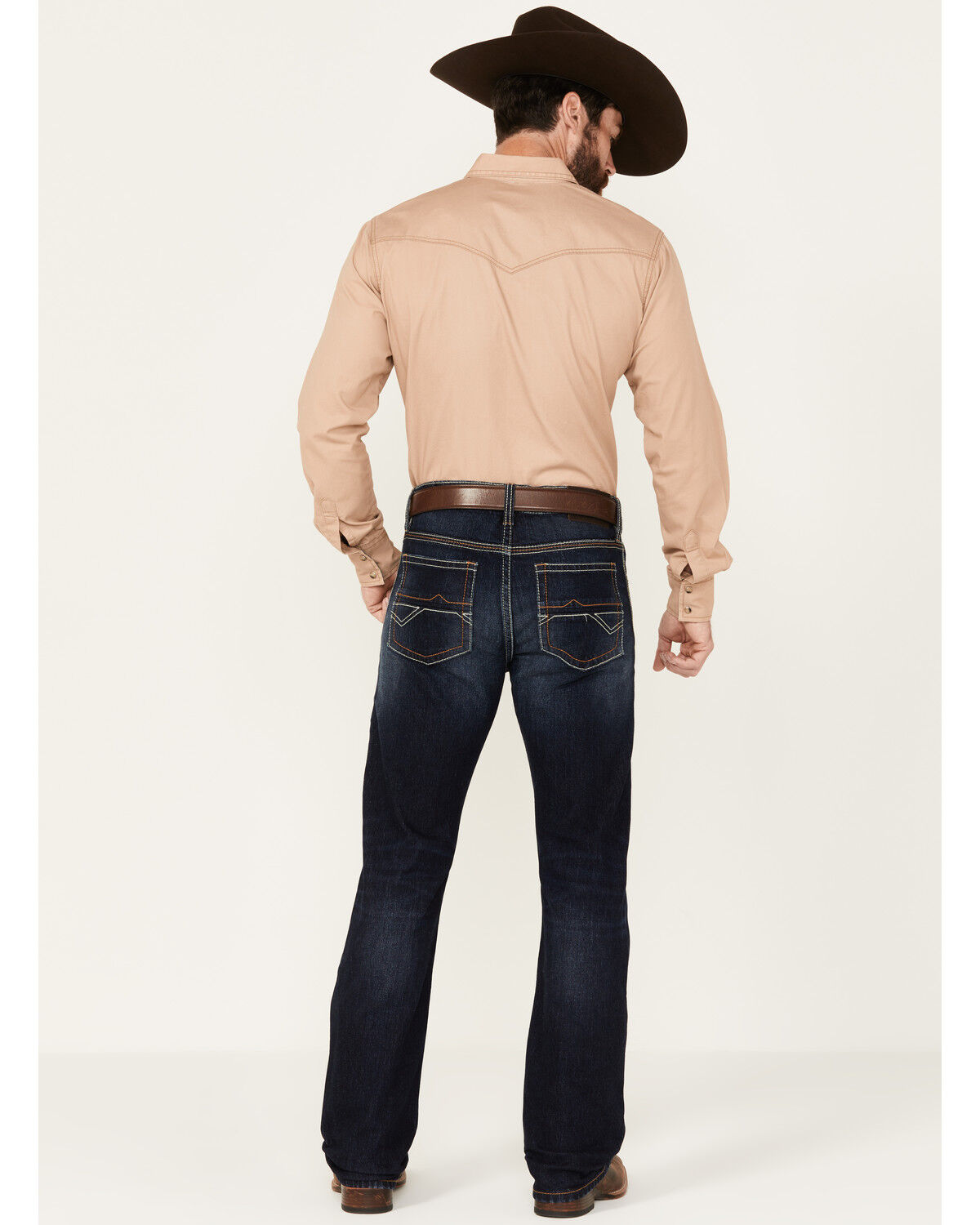 Image #3 - RANK 45® Men's Ambush Slim Straight Stretch Denim Jeans, Dark Wash, hi-res