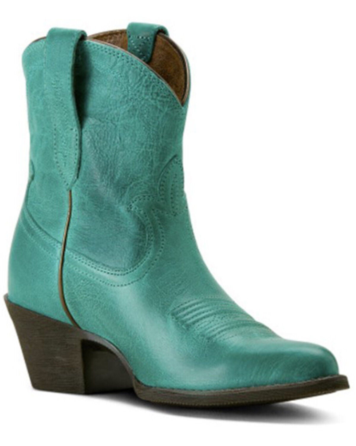 Image #1 - Ariat Women's Maggie Western Boots - Round Toe, Turquoise, hi-res