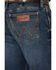 Image #4 - Wrangler Retro Men's Elwick Dark Wash Slim Bootcut Stretch Denim Jeans, Dark Wash, hi-res