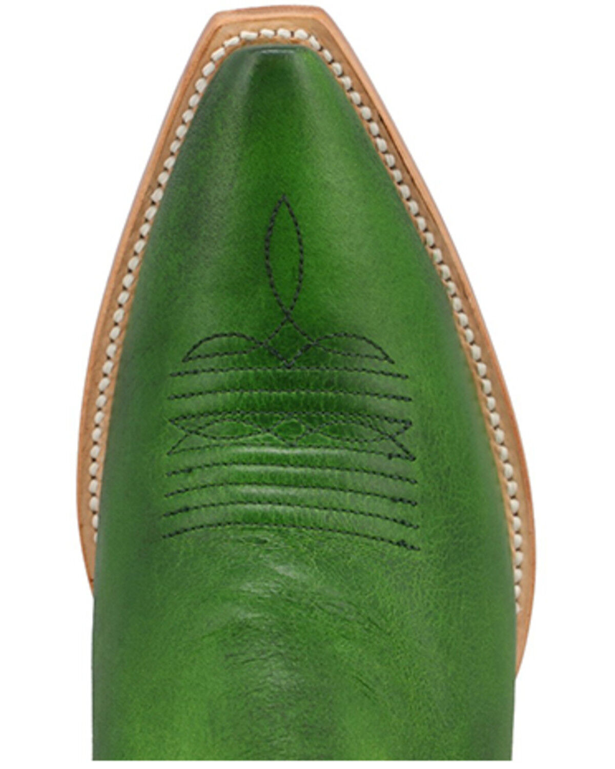 Image #6 - Black Star Women's Paradise Western Boot - Snip Toe, Green, hi-res