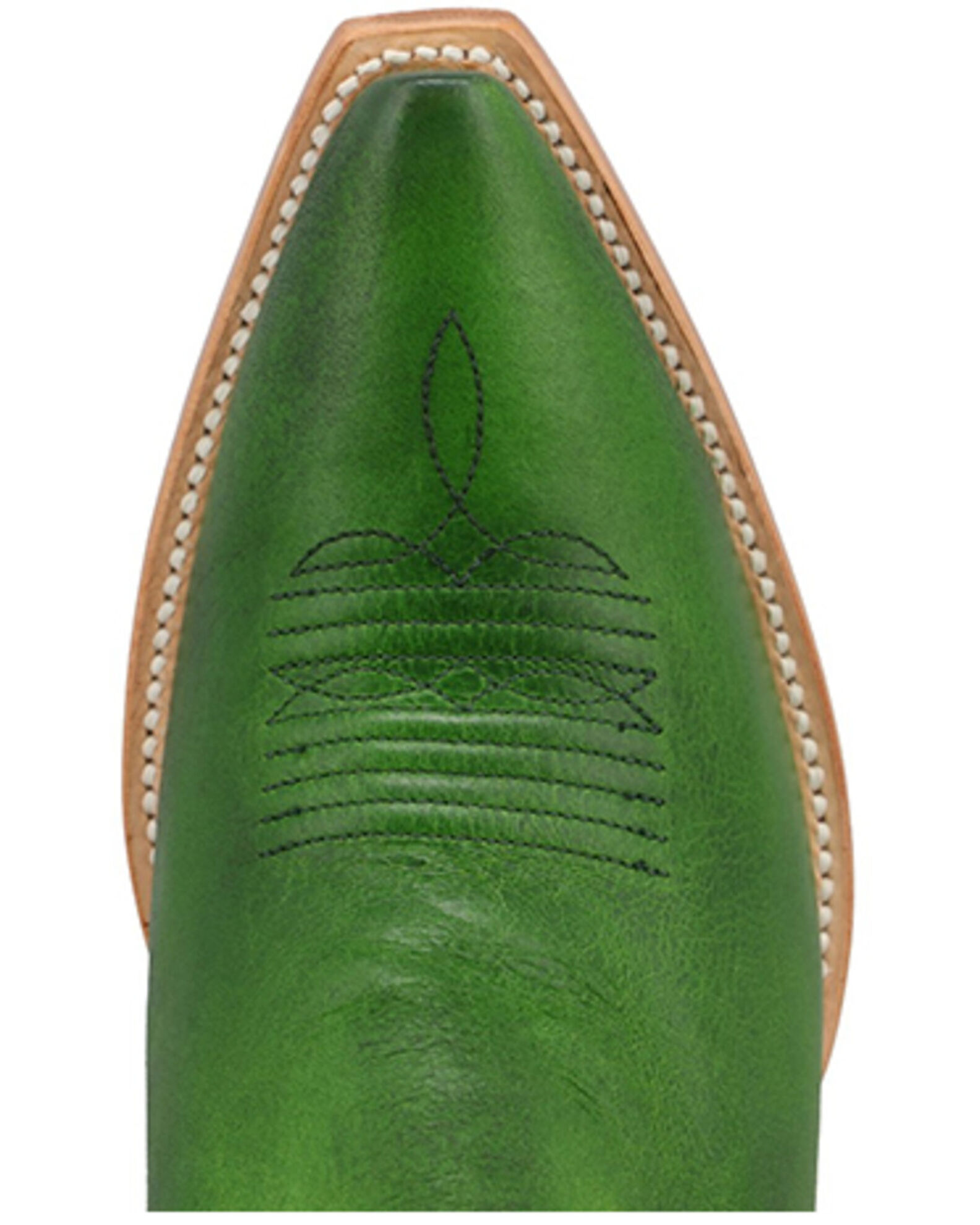 Image #6 - Black Star Women's Paradise Western Boot - Snip Toe, Green, hi-res