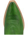 Image #6 - Black Star Women's Paradise Western Boot - Snip Toe, Green, hi-res