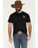Image #1 - Cody James Men's Don't Tread On Me Short Sleeve Graphic T-Shirt, Black, hi-res