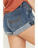 Idyllwind Women's Oakland Mid Rise Rebel Shorts, Medium Wash, hi-res