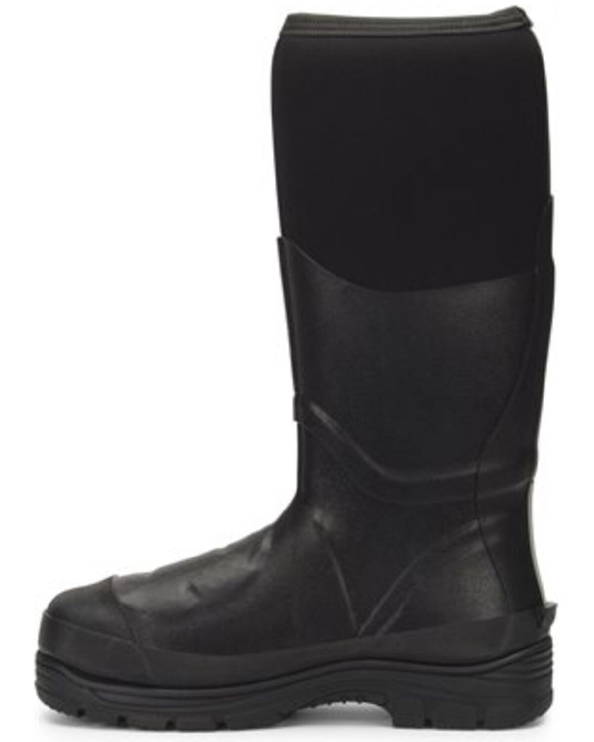Image #2 - Matterhorn Men's 16" Rubber Met Guard Work Boots - Steel Toe, Black, hi-res