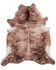 Image #1 - Carstens Home Faux Cowhide Medium Brindle Rug, Brown, hi-res