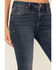 Image #2 - Dear John Women's Jaxtyn Dark Wash Mid Rise Bootcut Stretch Denim Jeans, Dark Wash, hi-res