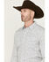 Image #2 - Cody James Men's Dandy Floral Print Long Sleeve Snap Western Shirt , White, hi-res