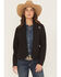 Image #2 - Ariat Women's Classic Team Mexico Flag Softshell Jacket, Black, hi-res