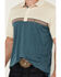 Image #3 - RANK 45® Men's Bulldogger Color Black Short Sleeve Polo Shirt, Dark Teal, hi-res