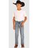 Image #1 - Hooey by Rock & Roll Denim Boys' Revolver Slim Straight Stretch Denim Jeans, Blue, hi-res