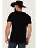 Image #4 - Cody James Men's Navajo Steerhead Logo Short Sleeve Graphic T-Shirt, Black, hi-res