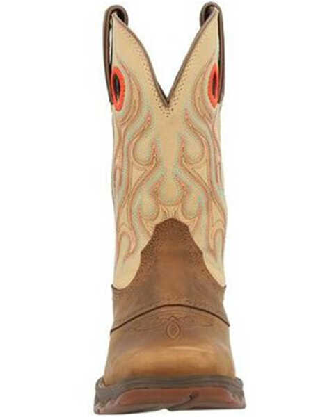 Durango Women's Lady Rebel Western Performance Boots - Square Toe, Tan, hi-res