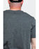 Image #5 - Hawx Men's Pocket Henley Short Sleeve Work T-Shirt - Tall , Charcoal, hi-res