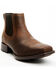 Ariat Men's Booker Ultra Chelsea Boots - Square Toe, Brown, hi-res