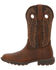 Image #3 - Rocky Women's Legacy 32 Waterproof Pull On Western Boot - Broad Square Toe, Brown, hi-res