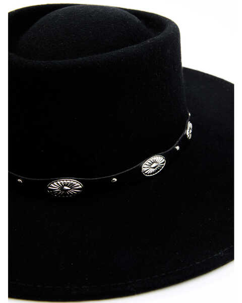 Image #2 - Idyllwind Women's Midnight Stars Felt Western Fashion Hat , Black, hi-res