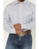 Image #3 - Wrangler 20X Men's Geo Print Long Sleeve Snap Stretch Western Shirt, White, hi-res