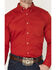 Image #3 - Cody James Men's Performance Twill Solid Long Sleeve Button-Down Stretch Western Shirt - Big, Medium Red, hi-res