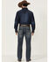 Image #3 - Rock & Roll Denim Men's Cannon Medium Wash Bootcut Stretch Denim Jeans, Medium Wash, hi-res
