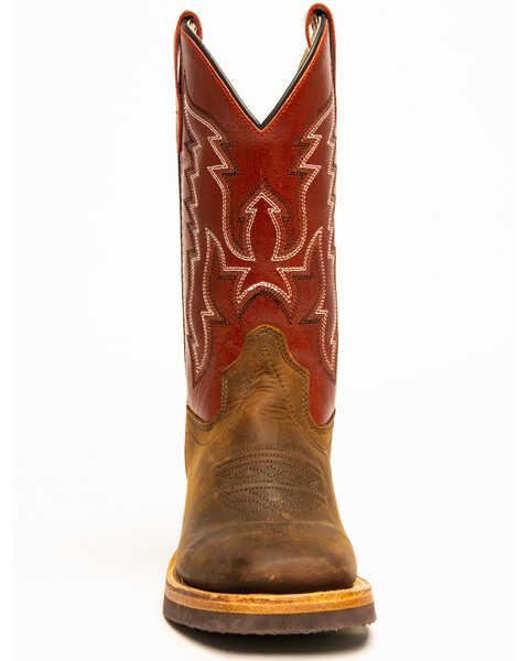 Image #4 - Cody James Boys' Western Boots - Broad Square Toe, Brown, hi-res
