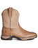 Ariat Women's Anthem Western Performance Boots - Square Toe, Brown, hi-res
