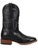 Image #2 - El Dorado Men's Crunch Western Boots - Broad Square Toe, Black, hi-res