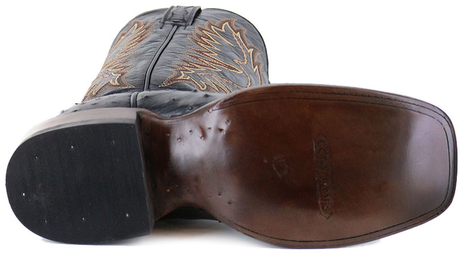 Image #5 - Cody James Men's Full Quill Ostrich Exotic Boots - Wide Square Toe , , hi-res