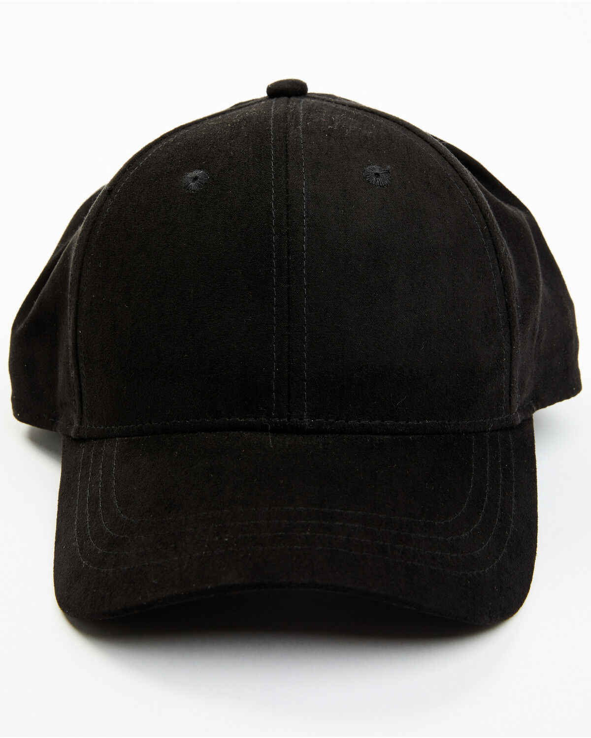 Image #1 - Idyllwind Women's Lexington Suede Baseball Hat, Black, hi-res