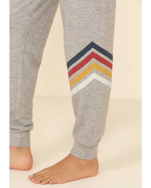 PJ Salvage Women's Striped Pants, Grey, hi-res