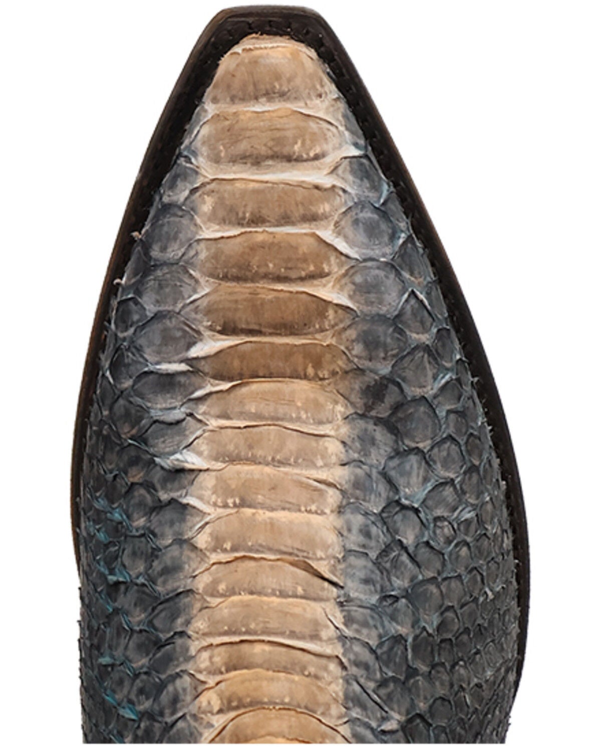 Image #6 - Dan Post Men's Stryker Exotic Python Western Boots - Snip Toe, Grey, hi-res