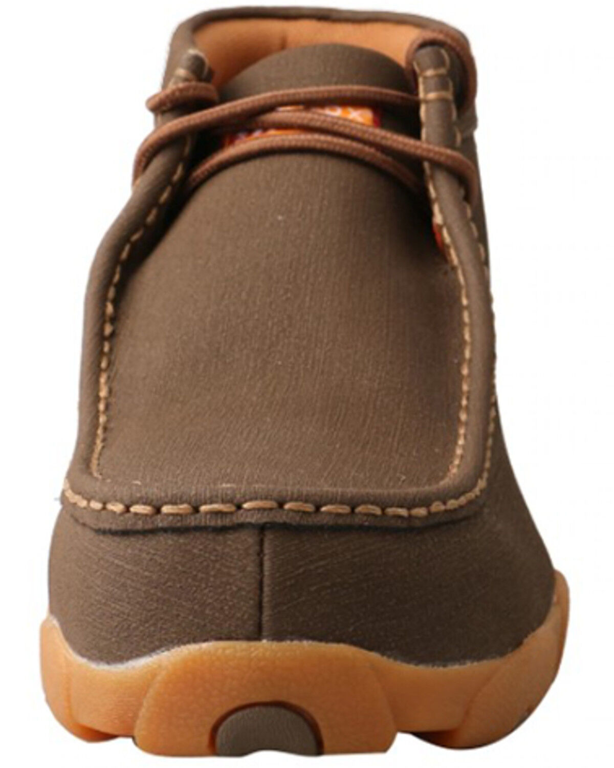 Image #4 - Twisted X Men's Waterproof Work Chukka Driving Moc - Nano Composite Toe, Chocolate, hi-res