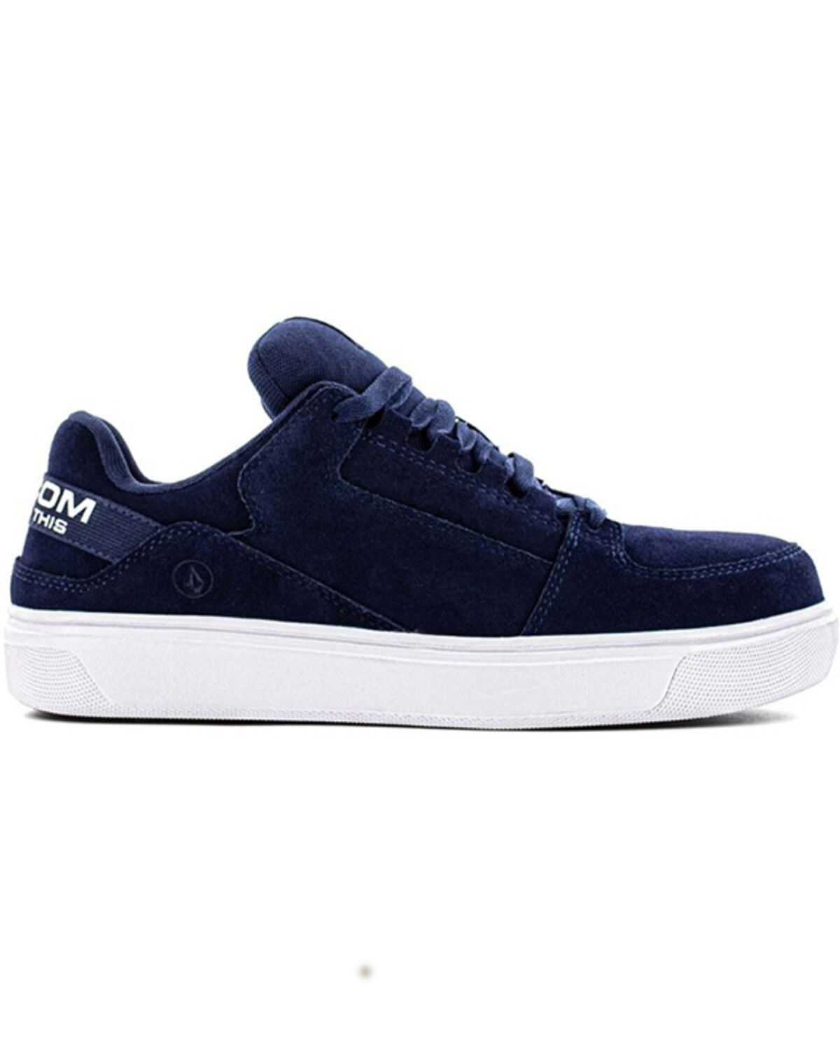 Image #2 - Volcom Men's Evolve Skate Inspired Work Shoes - Composite Toe, Navy, hi-res