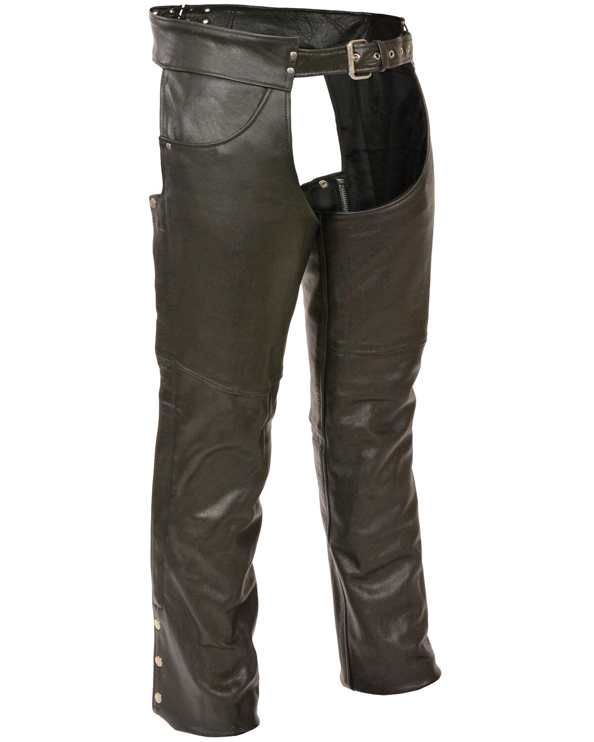 Image #1 - Milwaukee Leather Men's Classic Chap With Jean Pockets - Tall, Black, hi-res