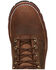 Image #6 - Chippewa Men's 9" Waterproof Insulated Logger Work Boots - Steel Toe, Brown, hi-res