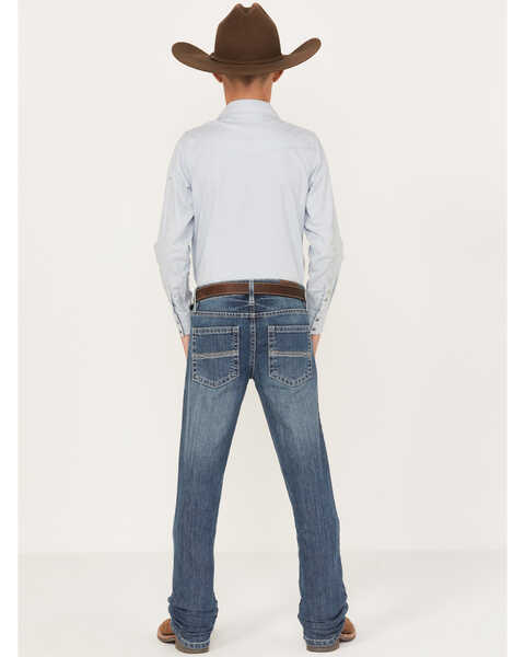 Image #3 - Cody James Boys' Light Wash Casey Stackable Straight Jeans, Light Wash, hi-res