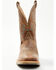 Image #4 - Double H Men's 11" Domestic I.C.E.™ Performance Western Boots - Broad Square Toe, Cognac, hi-res