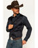 Image #2 - Cody James Men's Black Paisley Print Western Vest , , hi-res