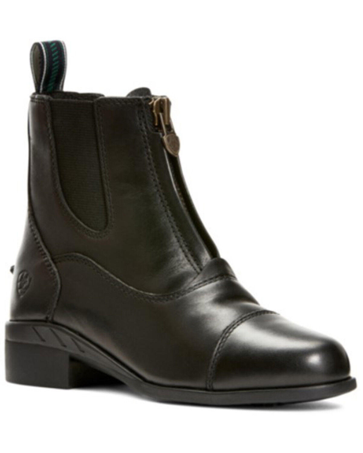 Image #1 - Ariat Girls' Devon IV Paddock Riding Boots - Round Toe, Black, hi-res