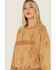 Image #2 - Blue B Women's Yeehaw Crewneck, Taupe, hi-res