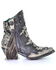 Image #2 - Corral Women's Metallic Overlay Fashion Booties - Round Toe, Multi, hi-res