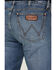Image #4 - Wrangler Retro Men's 88MWZ Normande Medium Wash Slim Straight Stretch Denim Jeans - Long , Blue, hi-res