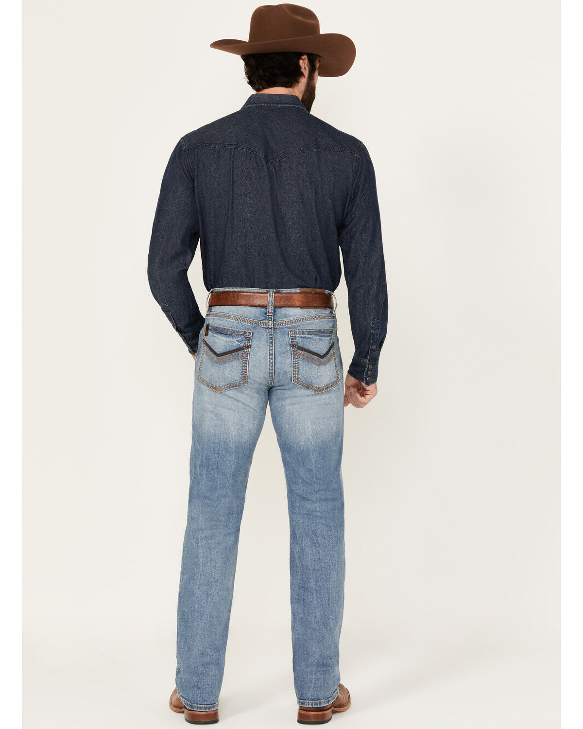 Image #3 - Cody James Men's Fire Water Medium Wash Slim Straight Stretch Denim Jeans, Medium Wash, hi-res