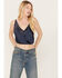 Image #1 - Free People Women's Night Out Blouson Brami, Navy, hi-res