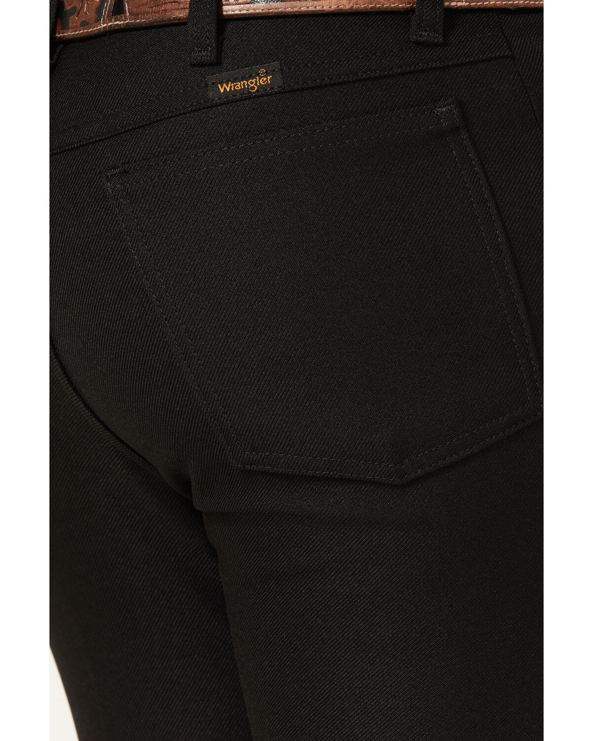 Image #4 - Wrangler Men's Wrancher Jeans, Black, hi-res