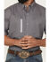 Image #3 - Ariat Men's VenTEK Solid Short Sleeve Button-Down Western Shirt, Black, hi-res