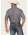 Image #4 - Ariat Men's VenTEK Solid Short Sleeve Button-Down Western Shirt, Black, hi-res