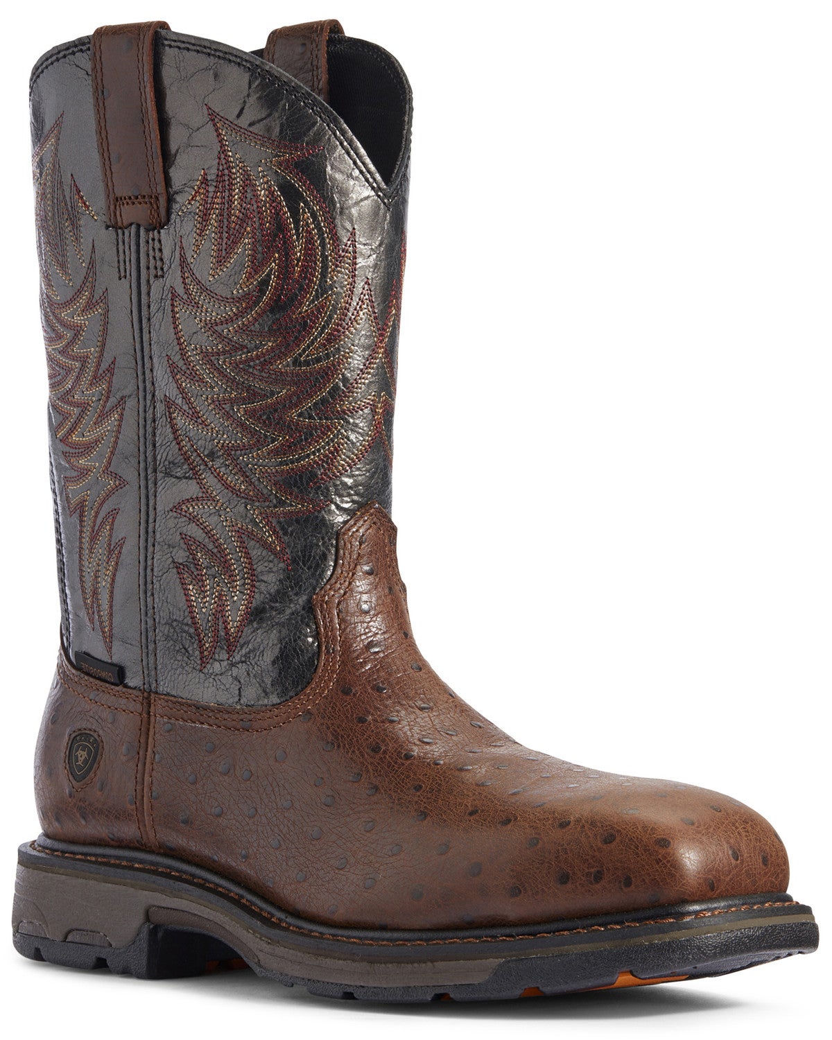 ostrich work boots