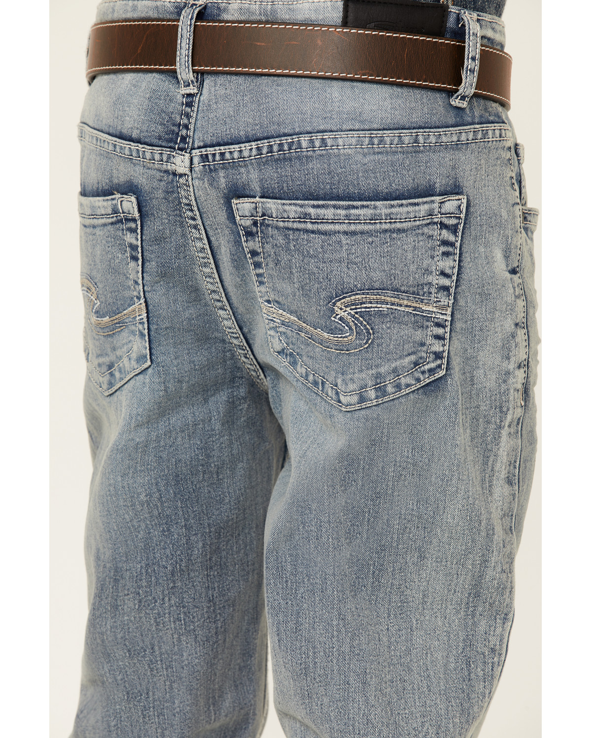 Silver Boys Zane Light Wash Bootcut Jeans Sheplers